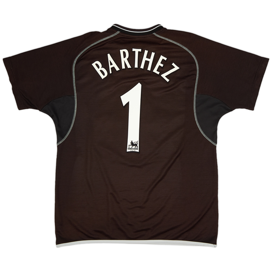 2000-02 Manchester United GK Shirt Barthez #1 - 9/10 - (L)