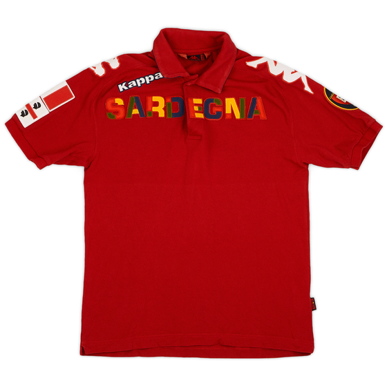 2012-13 Cagliara Kappa Polo Shirt - 9/10 - (M)