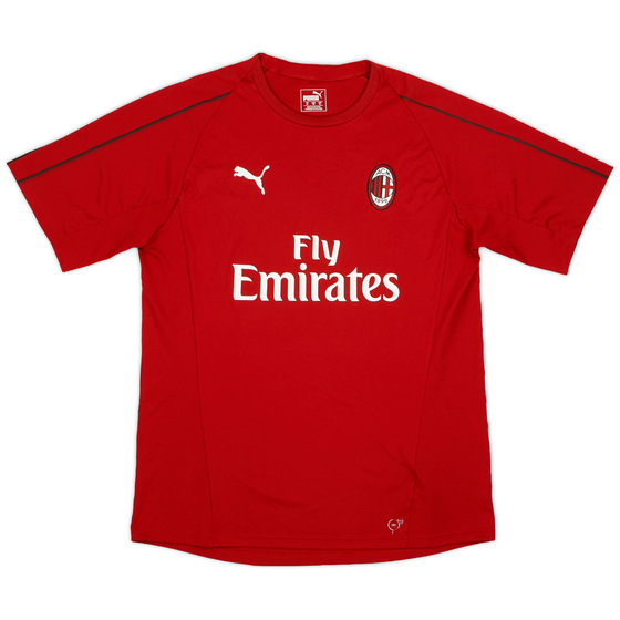 2019-20 AC Milan Puma Training Shirt - 9/10 - (XL)