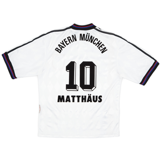 1996-98 Bayern Munich Away Shirt Matthaus #10 - 8/10 - (S)