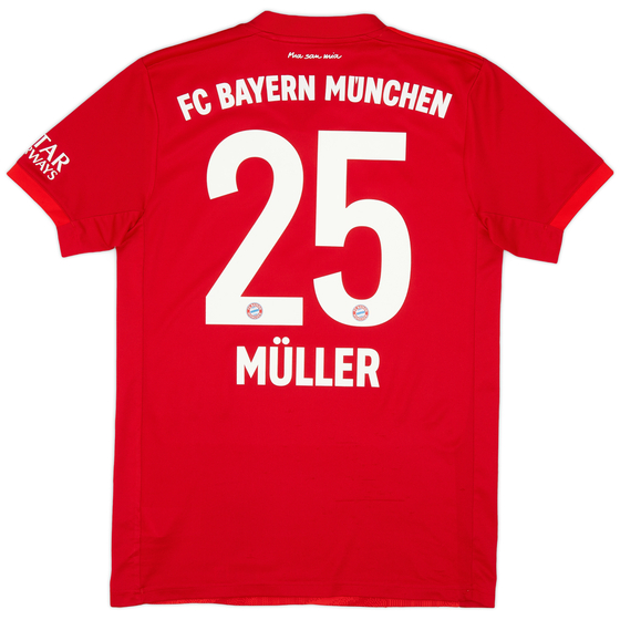 2019-20 Bayern Munich Home Shirt Muller #25 - 8/10 - (S)
