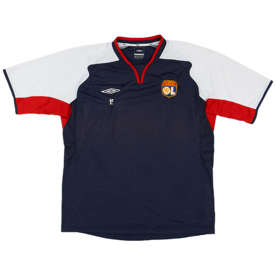 2004-06 Lyon Player Issue Umbro Training Shirt #15 - 6/10 - (XL)