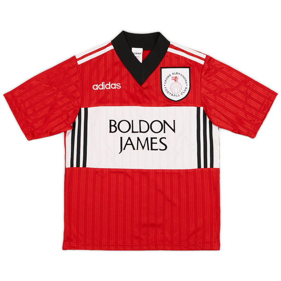 1997-98 Crewe Alexandra Home Shirt - 9/10 - (L.Boys)