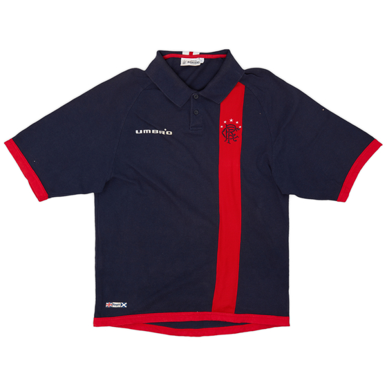 2005-06 Rangers Umbro Polo Shirt - 9/10 - (L)