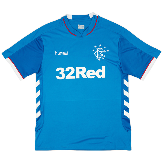 2018-19 Rangers Home Shirt - 6/10 - (XL)