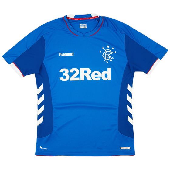 2018-19 Rangers Home Shirt - 9/10 - (L)