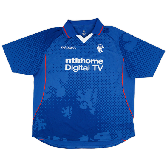 2002-03 Rangers Home Shirt - 8/10 - (XXL)