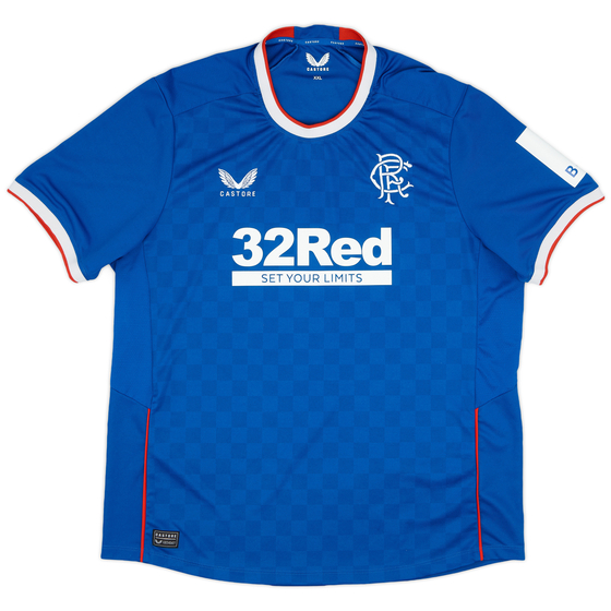 2022-23 Rangers Home Shirt - 9/10 - (XXL)