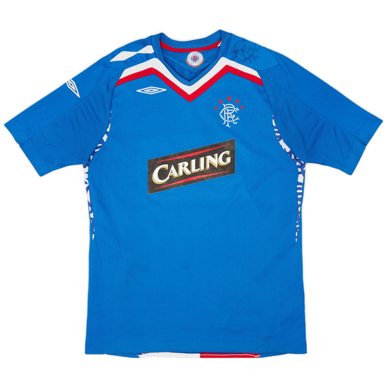 2007-08 Rangers Home Shirt - 6/10 - (XL.Boys)