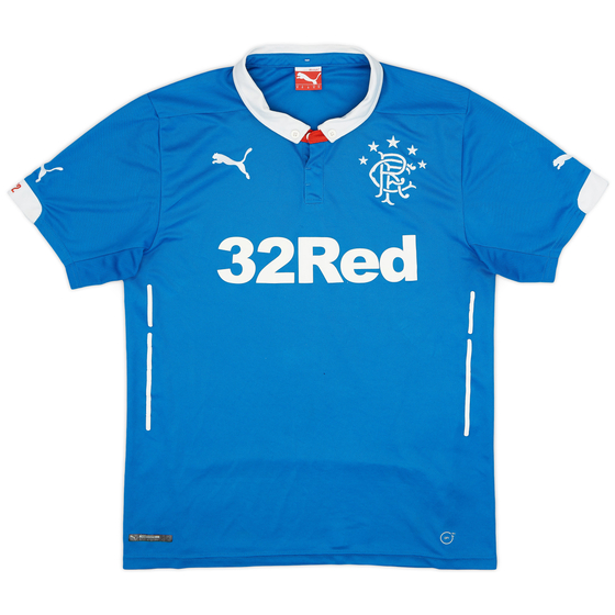 2014-15 Rangers Home Shirt - 8/10 - (M)