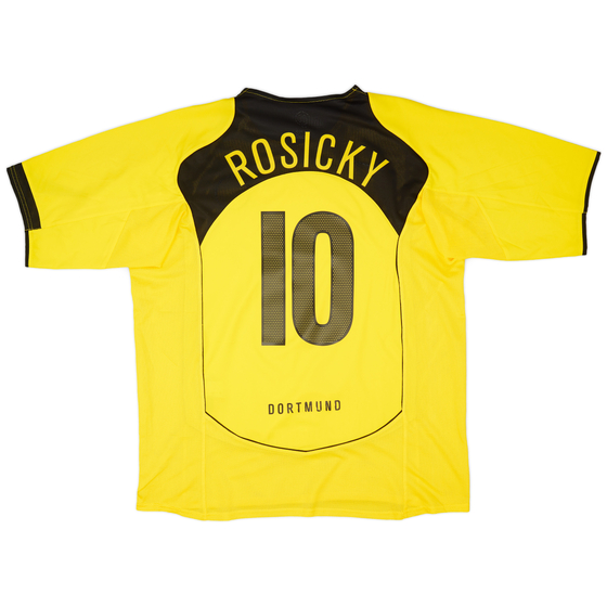 2004-05 Borussia Dortmund Home Shirt Rosicky #10 - 8/10 - (XXL)