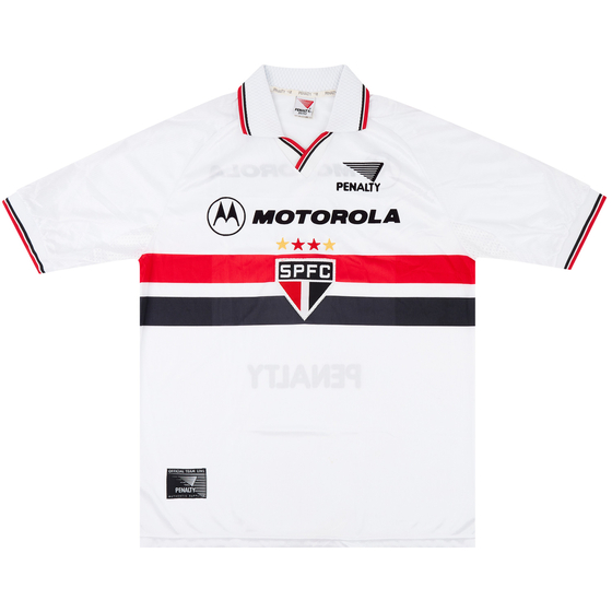 2000 Sao Paulo Home Shirt - 10/10 - XL