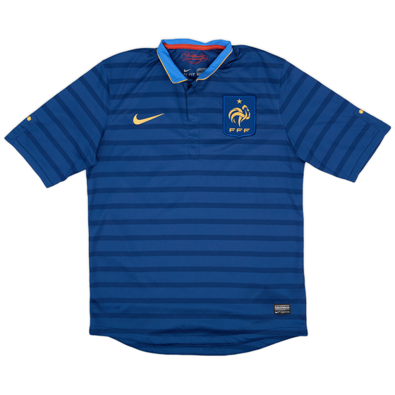 2012-13 France Home Shirt - 9/10 - (M)