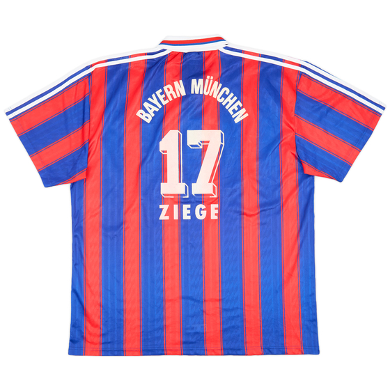 1995-97 Bayern Munich Home Shirt Ziege #17 - 6/10 - (3XL)