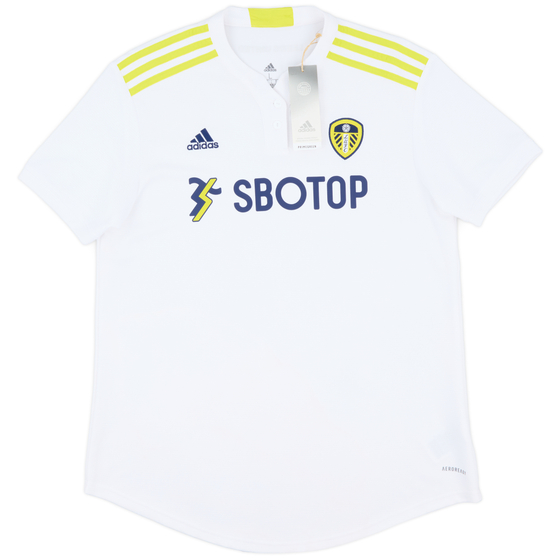 2021-22 Leeds United Home Shirt - 9/10 - (Women's L)