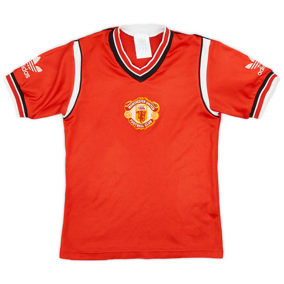 1984-86 Manchester United Home Shirt - 7/10 - (2-3 Years)