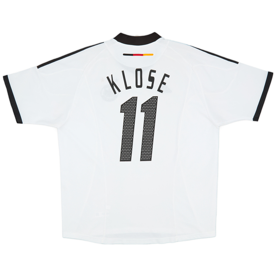 2002-04 Germany Home Shirt Klose #11 - 7/10 - (XL)