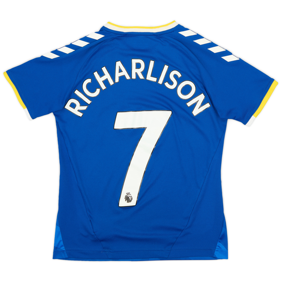 2021-22 Everton Home Shirt Richarlison #7 - 8/10 - (XL.Boys)