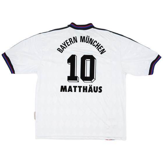 1996-98 Bayern Munich Away Shirt Matthaus #10 - 7/10 - (XL)