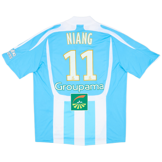 2007-08 Olympique Marseille Away Shirt Niang #11 - 6/10 - (XL)