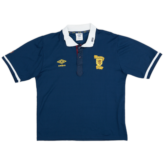 1988-91 Scotland Home Shirt - 9/10 - (XL.Boys)