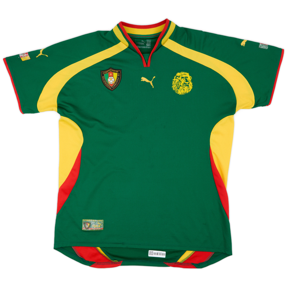 2000-02 Cameroon Home Shirt - 6/10 - (XL)