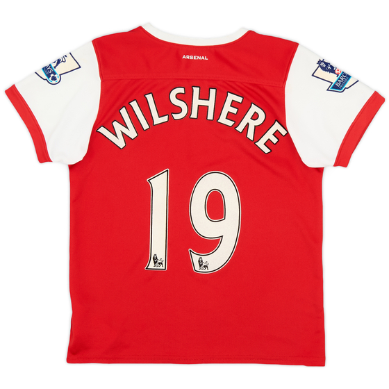 2010-11 Arsenal Home Shirt Wilshere #19 - 8/10 - (XL.Infants)