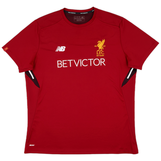 2017-18 Liverpool NewBalance Training Shirt - 8/10 - (XXL)