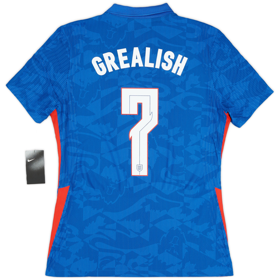 2020-21 England Player Issue Away Shirt Grealish #7
