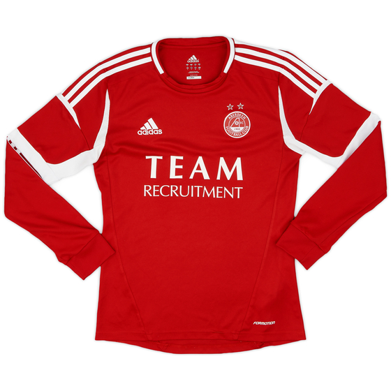 2012-13 Aberdeen Home L/S Shirt - 8/10 - (S)