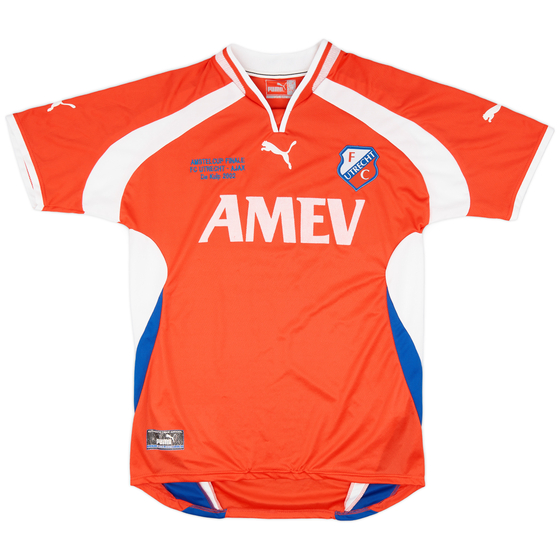 2002-03 Utrecht 'Amstel Cup Finale' Home Shirt - 6/10 - (XL)