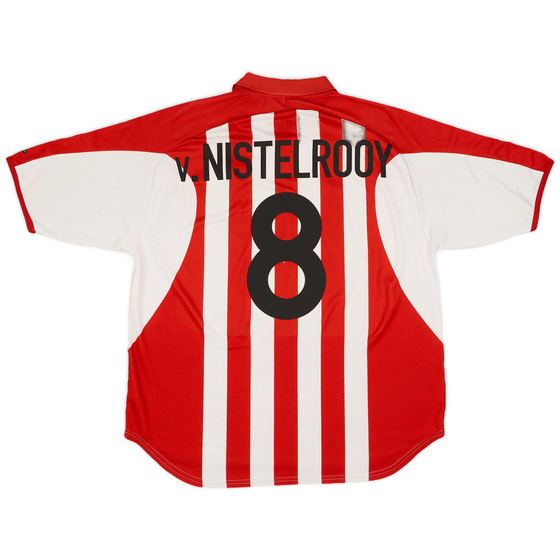 2000-02 PSV Home Shirt V.Nistelrooy #8 - 6/10 - (S)