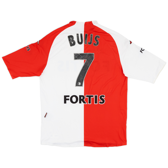 2006-07 Feyenoord Player Issue Home Shirt Buijs #7 - 6/10 - (XL)