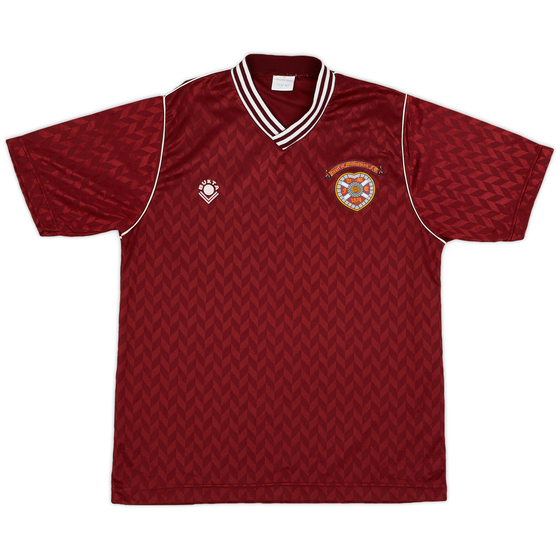 1989-90 Hearts Home Shirt - 9/10 - (M)