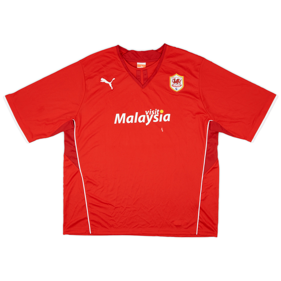 2013-14 Cardiff Home Shirt - 7/10 - (3XL)