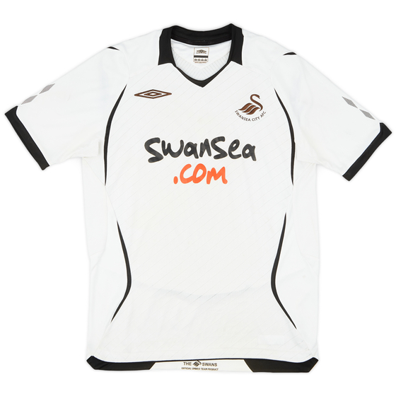 2008-09 Swansea Home Shirt - 7/10 - (S)