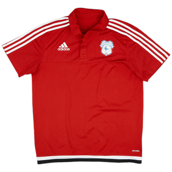 2016-17 Cardiff adidas Polo Shirt - 9/10 - (M)