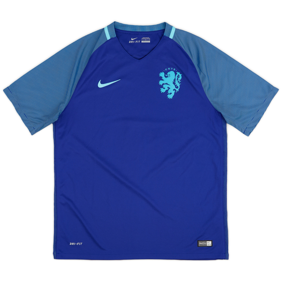 2016 Netherlands Away Shirt - 9/10 - (L)