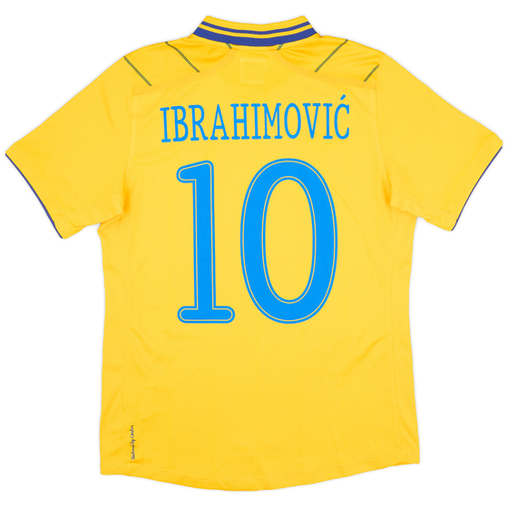 2012-13 Sweden Home Shirt Ibrahimovic #10 - 10/10 - (S)