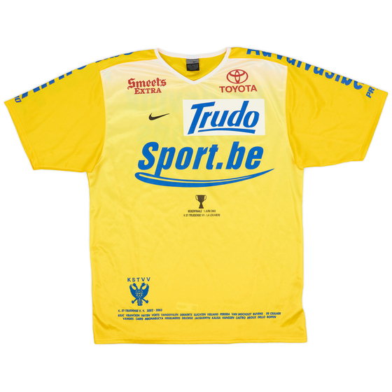 2002-03 Sint-Truidense Cup Winners Home Shirt - 8/10 - (M)