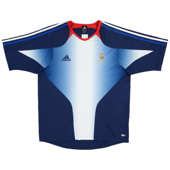 2004-06 France adidas Training Shirt - 9/10 - (L/XL)
