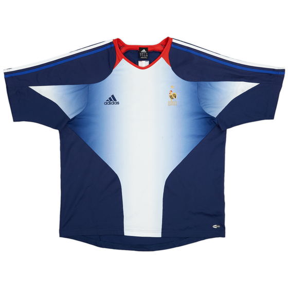 2004-06 France adidas Training Shirt - 7/10 - (XXL)