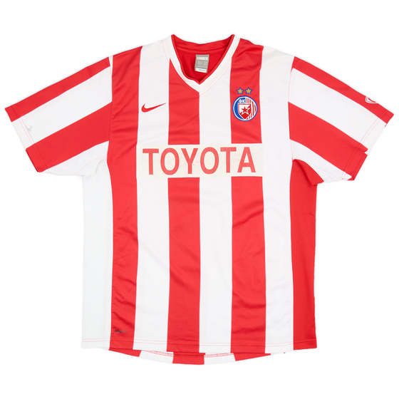2007-08 Red Star Belgrade Home Shirt - 6/10 - (XL)