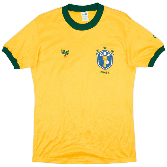 1982-85 Brazil Home Shirt - 9/10 - (M)