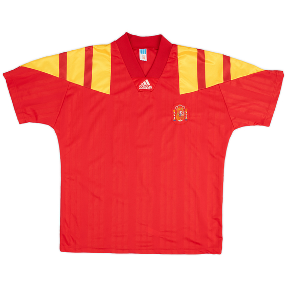 1992-94 Spain Home Shirt - 9/10 - (XL)