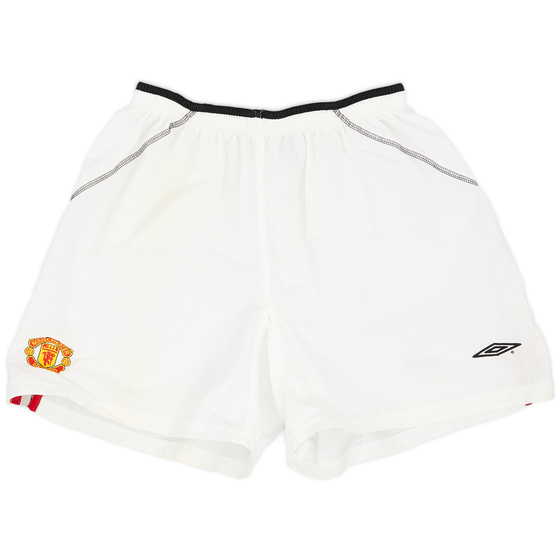 2000-02 Manchester United Home Shorts - 7/10 - (M)