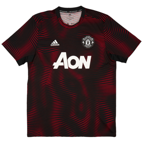2018-19 Manchester United adidas Pre Match Training Shirt - 10/10 - (L)