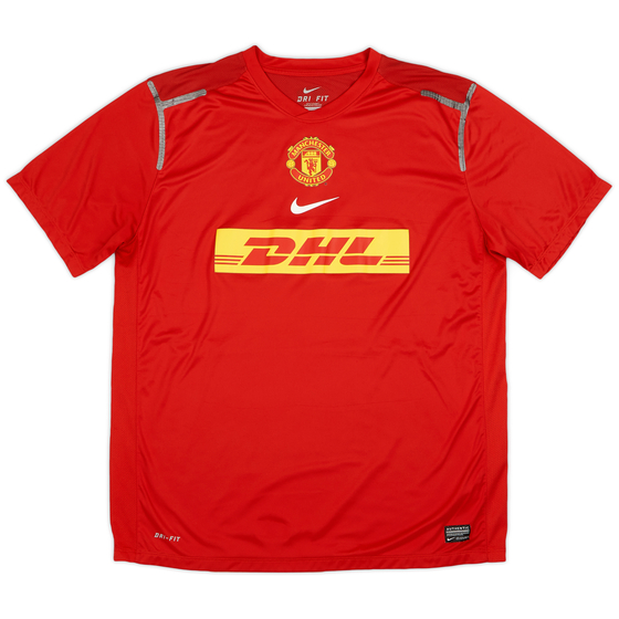 2012-13 Manchester United Nike Training Shirt - 9/10 - (XL)