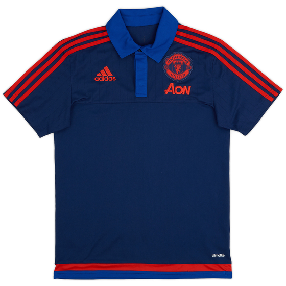 2015-16 Manchester United Polo Shirt - 8/10 - (S)