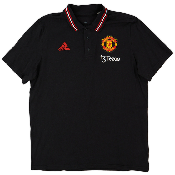 2022-23 Manchester United adidas Polo Shirt - 10/10 - (L)